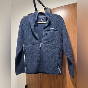 Patagonia Sherpa Fleece (women) in Navy (size: M)
